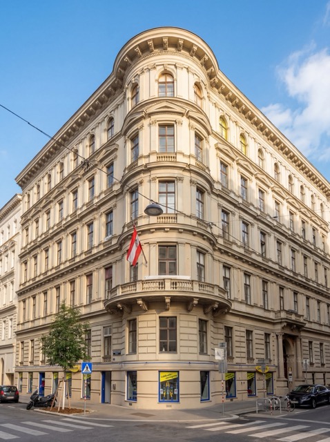 Fassade Nibelungengasse 11, 1010 Wien
